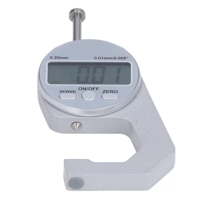 Thickness Gauge Thickness Meter Widely Used 0-20mm Range For Paper For Leather