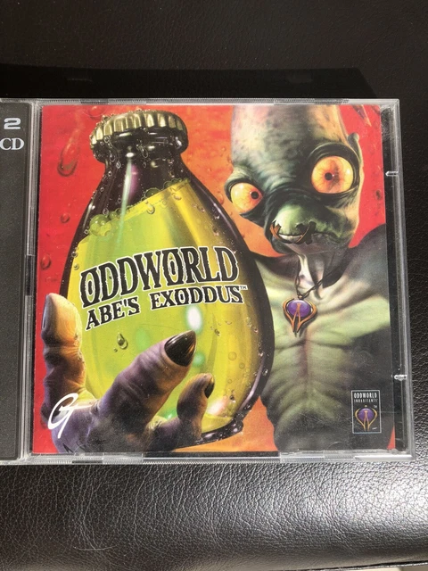 ODDWORLD ABE'S EXODDUS Exodus PC CD ROM Game 2 Disc £12.99 - PicClick UK