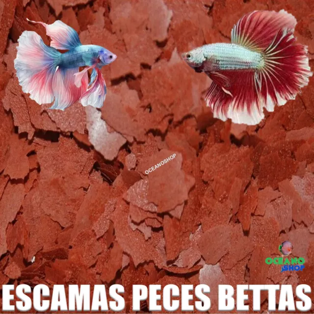 BETTA FLAKES PLUS  alimento escamas peces betta a granel comida