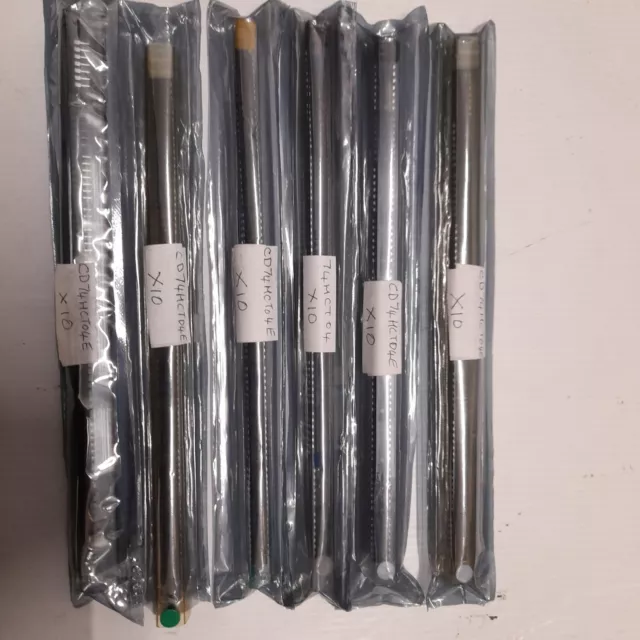 74 Series IC's  SN74  DM,CD, series price for  10 items, tubes box  LT
