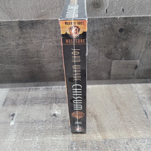 CHISUM (VHS, 1997, Warner Bros. Westerns) New Sealed Watermark John