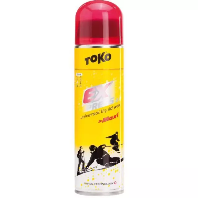 Toko Express Wax Maxi Universal Liquid Wax for Ski and Snowboard 200ml