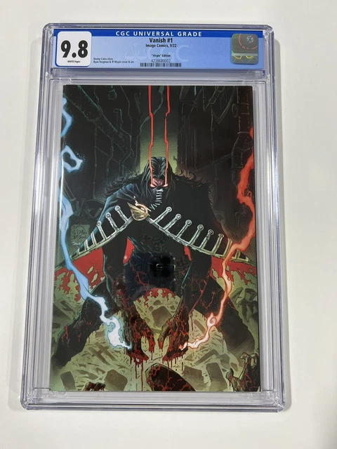 Vanish 1 Virgin Variant Cgc 9.8 White Pages Image 2022