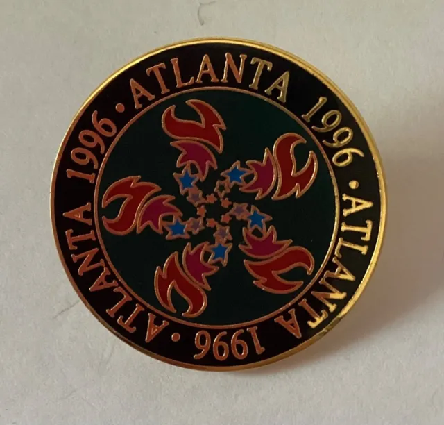 Atlanta Olympic Games 1996 Atlanta: Torch Variations Pin -  Circle of Flames 2