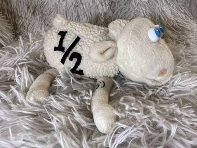 RARE Number 1/2 Serta Sleep Number Sheep Plush 7” Screen Cleaner