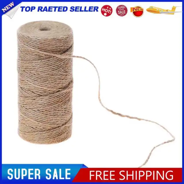 1roll 80m Jute Hemp Rope String DIY Party Wedding Gift Wrapping Cords Decor
