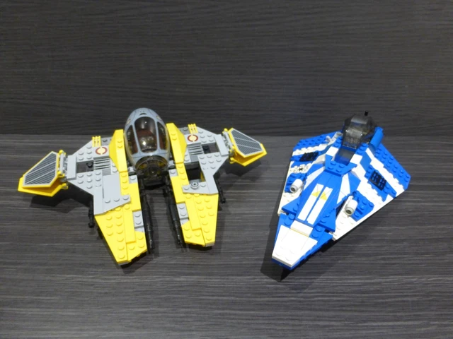 LEGO STAR WARS Plo Koon's Jedi Starfighter 8093 Anakin's Jedi ...