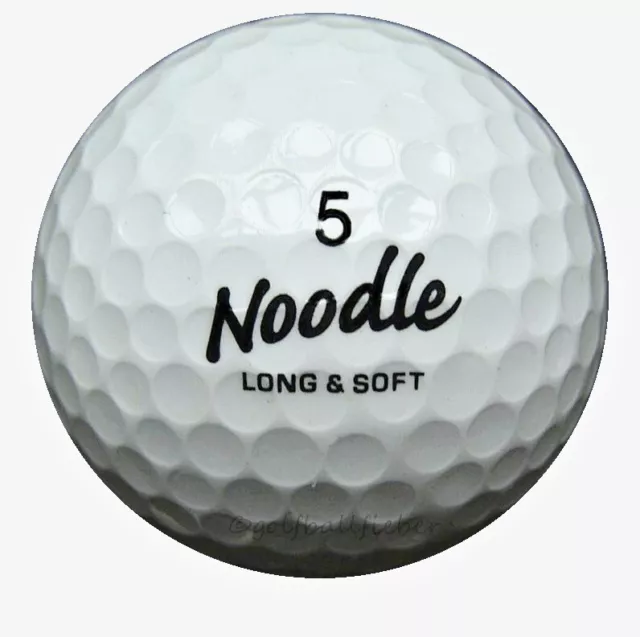 100 Maxfli Noodle Mix Golfbälle im Netzbeutel AAA/AAAA Lakeballs Bälle Golf