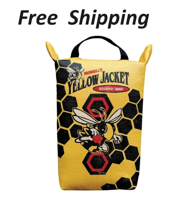 (FROM USA) Yellow Jacket Final Shot Crossbow Discharge Archery Bag Target