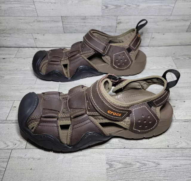 Crocs swiftwater deals fisherman sandals
