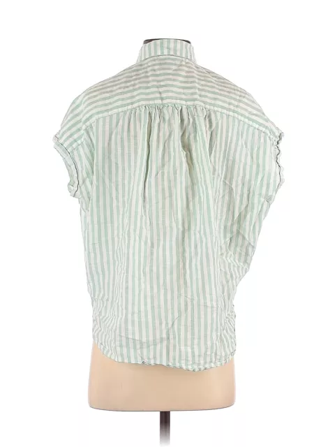 MADEWELL WOMEN GREEN Sleeveless Button-Down Shirt XXS $20.74 - PicClick