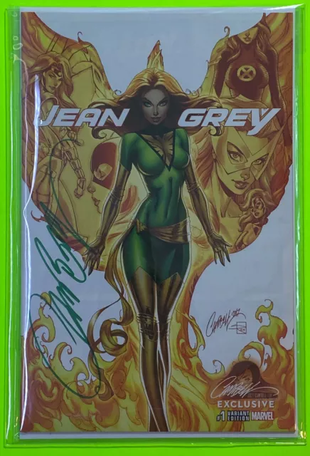 Jean Grey #1 B (Marvel 2017) J Scott Campbell Variant | Signed W/ C.o.a