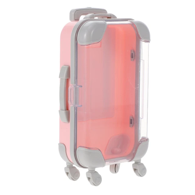 Noaxylic 2 Stück Mini-Koffer Transparent - Süße Aufbewahrungsboxen Für Kleinteile