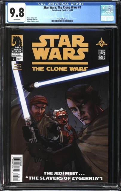 Star Wars: The Clone Wars (2008) #2 CGC 9.8 NM/MT