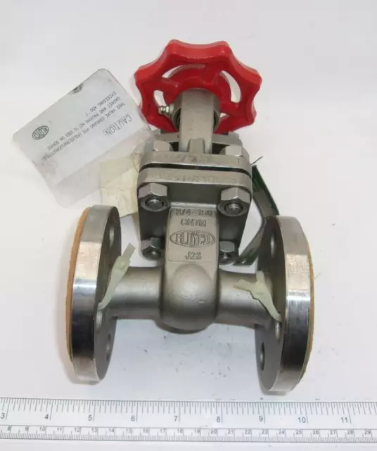 ALOYCO 117S, SS CN7M Gate Valve 3/4" Class 150 RF Flanged End, 1919A