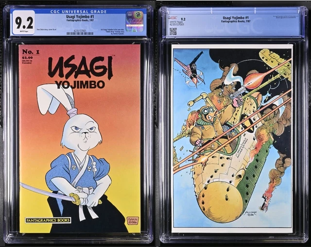 Usagi Yojimbo #1 (Fantagraphics Books 1987 First Series) CGC 9.2 First Printing