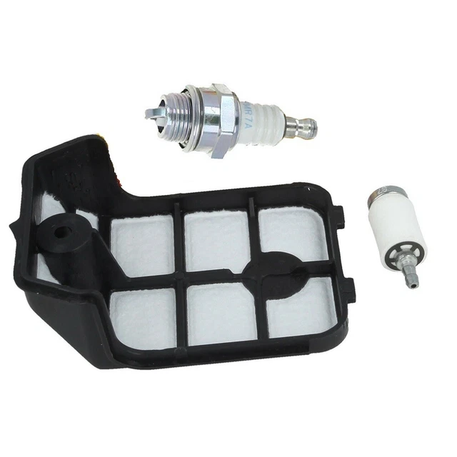 For RYOBI Spark Plug Air/Fuel Filter Garden Home Kit PCN4545 3 Pcs/set