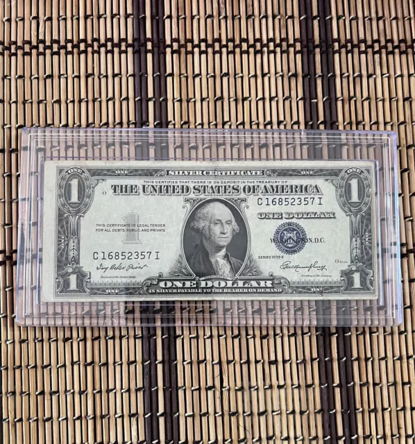 1935E Rare Error Dollar Bill Silver Certificate