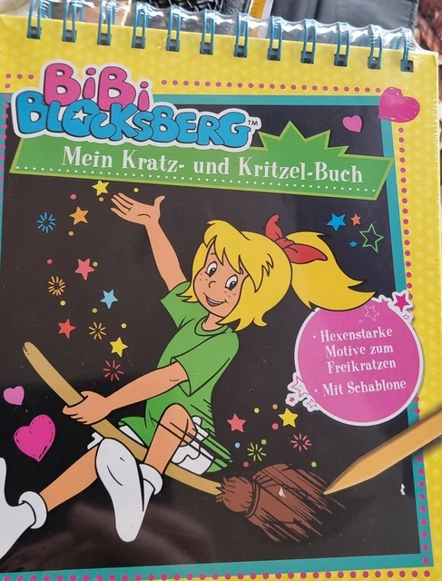 Bibi Blocksberg Kratz und Kritzel Buch Neu