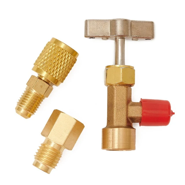 New R134A Adapter 1/4 Hose Can Hot sale R134A model Reliable Tap Valve