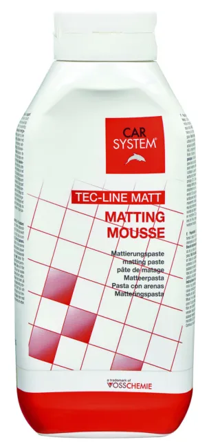 Mattierungspaste Tec Line Matt Matting Mousse CS - 1kg