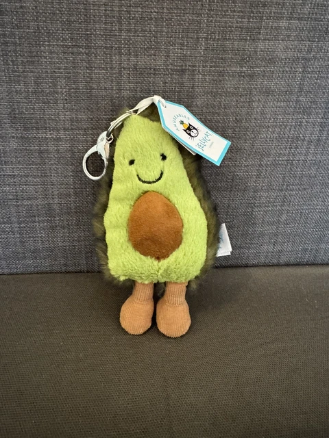Jellycat avocado sales keyring