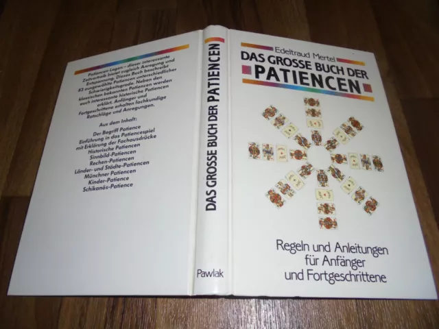 Edeltraud Mertel -- das GROSSE BUCH der PATIENCEN // Regeln+Anleitungen / 1987