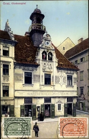 Ak Graz Steiermark, Glockenspiel - 3680287