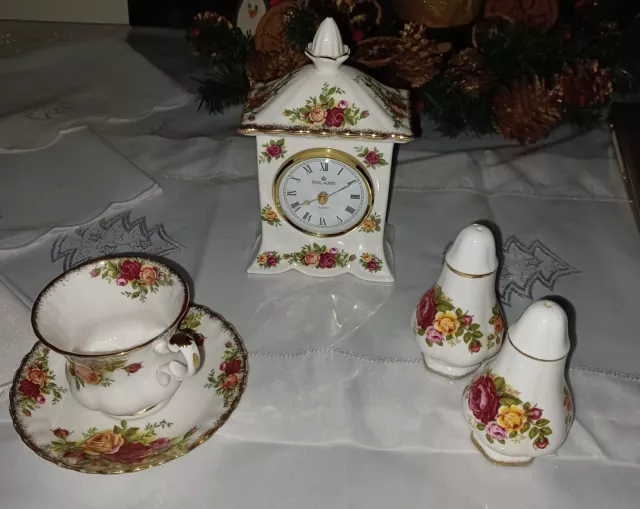 Royal Albert Old Country Roses  Bone China 5 Piece Set