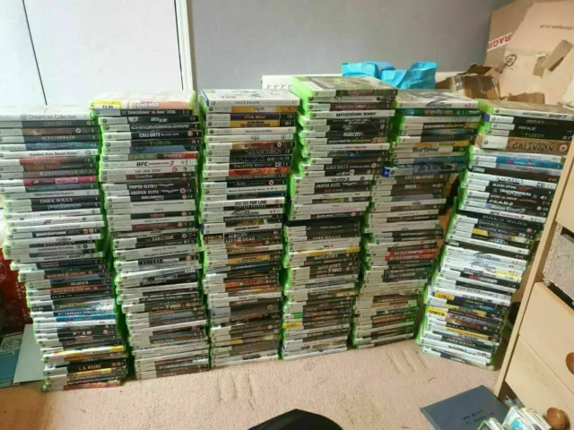 Over 400x Xbox 360 Games, From £2.80 Each With Free Postage, Trusted Ebay Shop
