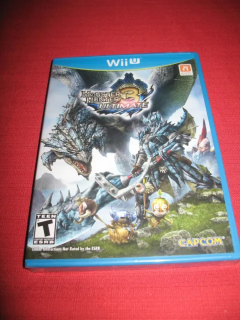 NINTENDO Wii U / FREE SHIPPING / MONSTER HUNTER ULTIMATE 3 / NEW