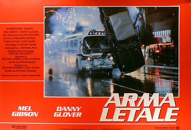 ARMA LETALE (LETHAL Weapon) - Aushangfoto A2 46x67cm gerollt /1 EUR 14 ...