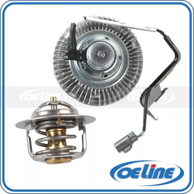Fit 04-07 Dodge Ram 2500 Ram 3500 5.9L DIESEL Fan Clutch w/ Thermostat Assembly