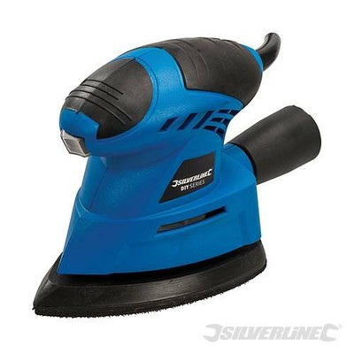 Powerplus Ponceuse Meuleuse Palmaire Delta 130W 140x140x80mm Triangle 13000 Min 