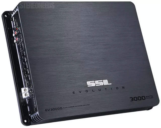 Soundstorm Ev3000D 3000 Watt Monoblock Car Stereo Amp Mono Class D Sub Amplifier 2