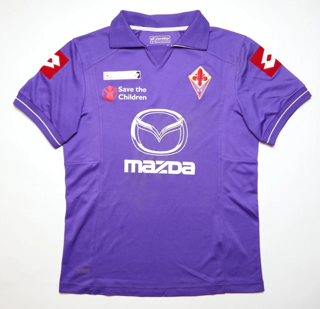 Maillot Fiorentina Domicile 2011/2012 - Lotto - Taille S - Violet - Homme - Vintage