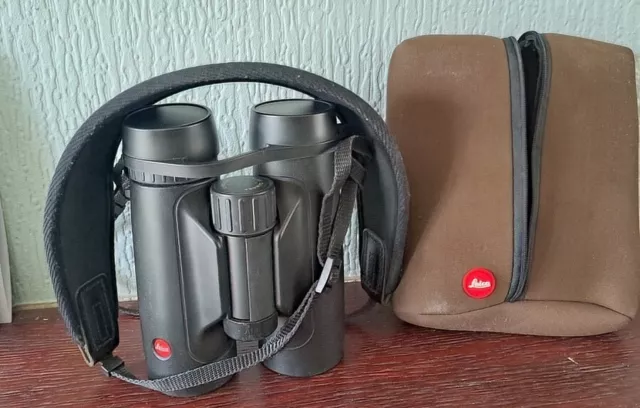 Leica 10x42 HD Binoculars in superb condition with accessories