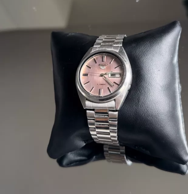 Rare Montre Vintage  Seiko 5 Automatic Série: 7009- 8740