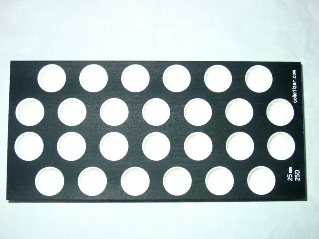 25mm or 25D Sleeve or Collet Tray Rack Holder Organizer Bar Loader #FX
