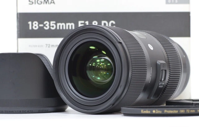 [Near MINT/Box] SIGMA 18-35mm F1.8 DC HSM Art Lens for Canon EF mount