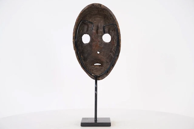 Attractive Dan Mask 8.5" - Ivory Coast - African Art 5