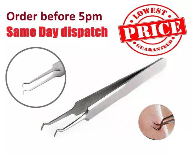 Blackhead Whitehead Comedone Spot Pimple Blemish Extractor Remover Tool Set Kit