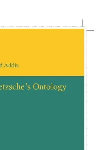 Laird Addis Nietzsche’s Ontology (Relié)