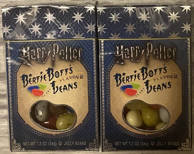 HARRY POTTER BERTIE Botts FLAVOR BEANS Jelly Beans (2 Boxes) JELLY