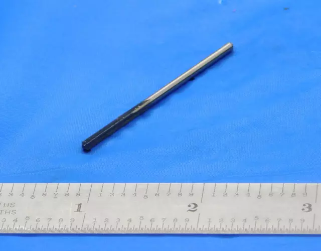 3/32" Od Solid Carbide Reamer 0.087 Shank 4 Fl .09375 3/32 .0938 .0000