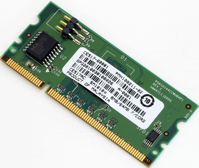 HP Laserjet P2015n P2015dn stampante memoria 8 MB/64 MB Assy Parts CE517-60001