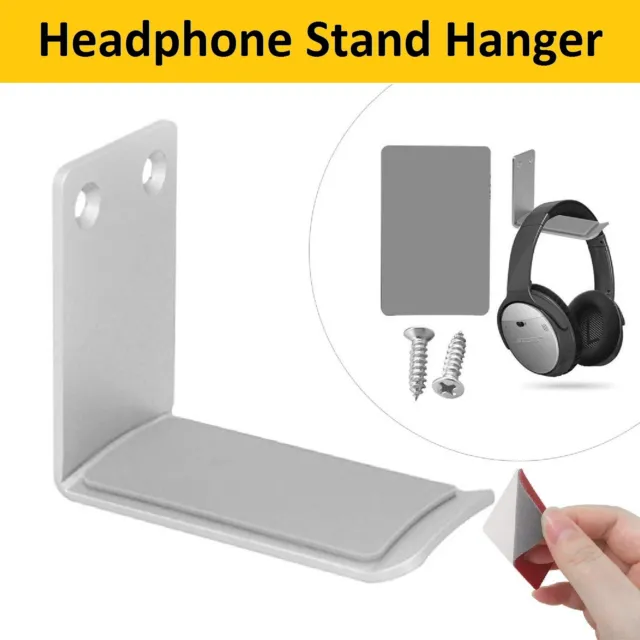 Universal Gaming Headset Stand Headphone Display Desk Bracket Hanger Holder Rack