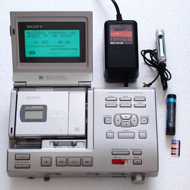 SONY MZS-R5ST MZ-R5ST MD MiniDisc Walkman Player Recording SONY MZS-R5ST MZ-R5ST MD MiniDisc Walkman Player Recording