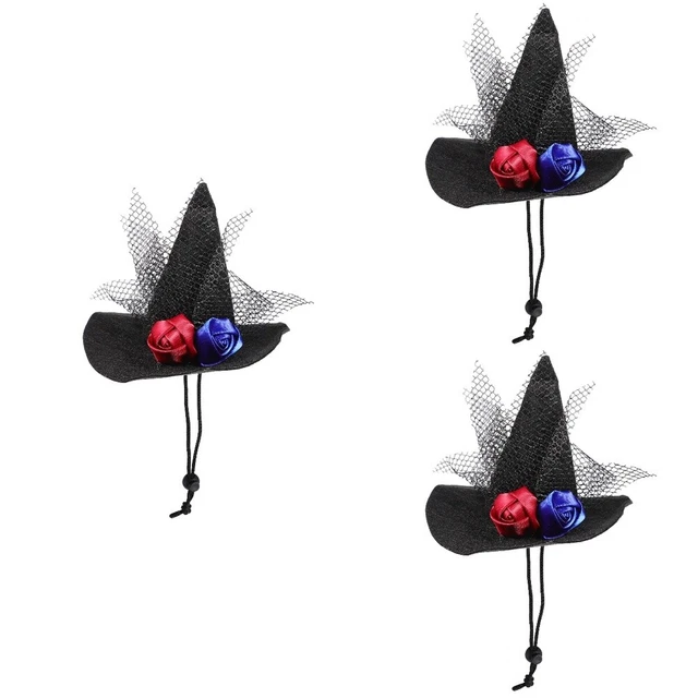 3pcs Halloween Haustier Hunde Katzen -Outfit Haustier Halloween Kostüm