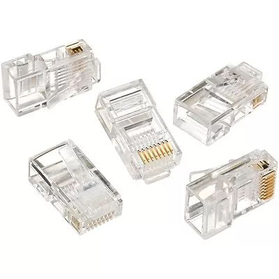 IDEAL Industries, Inc. 85-346 8P8C Modular Plugs Connector, RJ-45 Connector for